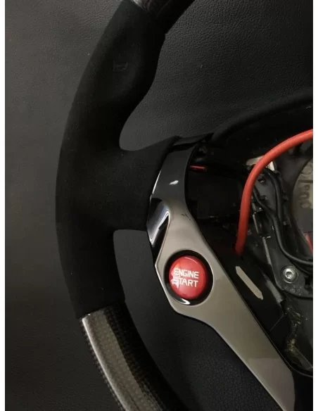  - Steering Wheels - Ferrari 458 Steering Wheel Carbon Alcantara - 7 - Upgrade your Ferrari 458 with our Carbon Alcantara Steeri