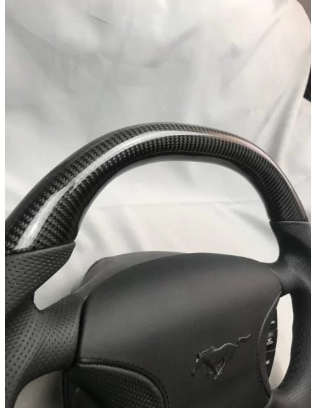  - Steering Wheels - Ford Mustang Steering Wheel Carbon Leather - 7 - Transform your Ford Mustang with our premium Carbon Leathe