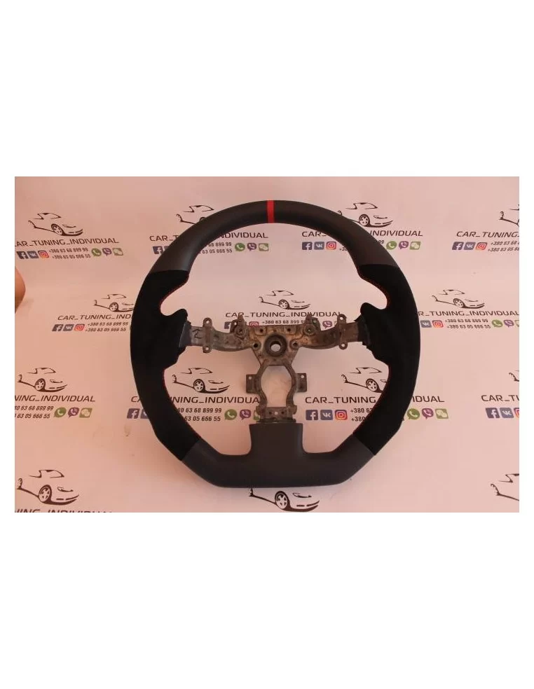  - Steering Wheels - 日产 GT-R 碳阿尔坎塔拉方向盘 - 1 - 日产 GT-R Carbon Alcantara 方向盘将奢华与性能完美融合，让您的驾驶体验更上一层楼！✉️✏️