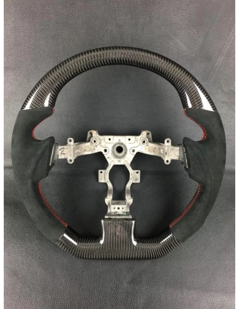  - Steering Wheels - Кермо Nissan GT-R Карбонова алькантара - 1 - Доповніть свій Nissan GT-R цим преміальним кермом з карбонової