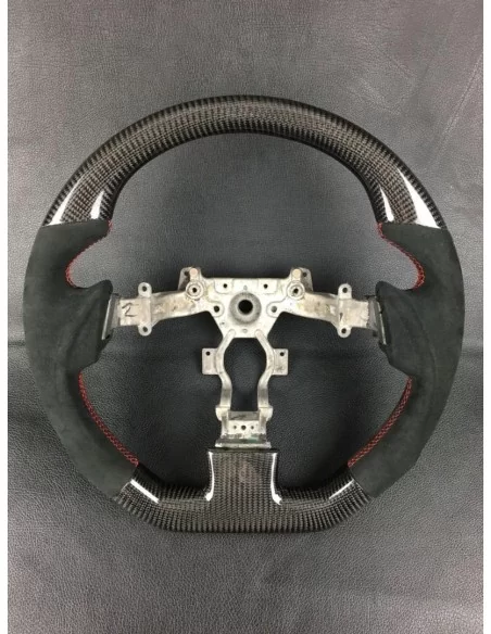  - Steering Wheels - Nissan GT-R Steering Wheel Carbon Alcantara - 1 - Enhance your Nissan GT-R with this premium Carbon Alcanta