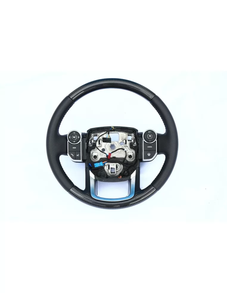  - Steering Wheels - Kierownica Range Rover Sport ze skóry węglowej - 1 - Podnieś swoje wrażenia z jazdy dzięki skórzanej kierow