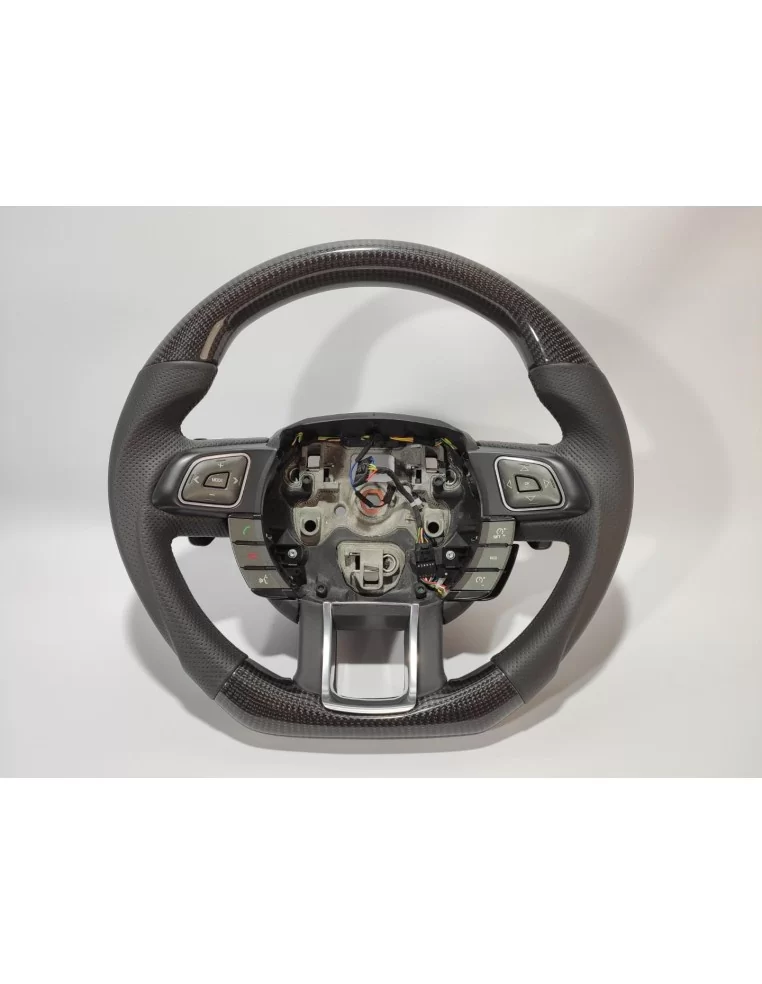  - Steering Wheels - Range Rover Evoque Steering Wheel Carbon Leather - 1 - Enhance your Range Rover Evoque with a carbon leathe