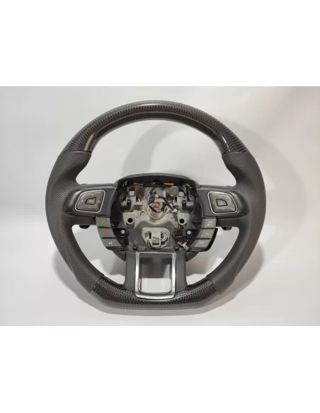  - Steering Wheels - 路虎-揽胜极光碳纤维真皮方向盘 - 1 - 碳纤维真皮方向盘为您的路虎揽胜极光增光添彩，将时尚、舒适和性能完美融合，满足您的每一次驾驶需求！✉️✏️