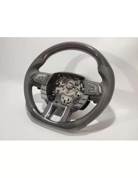  - Steering Wheels - Range Rover Evoque Steering Wheel Carbon Leather - 2 - Enhance your Range Rover Evoque with a carbon leathe