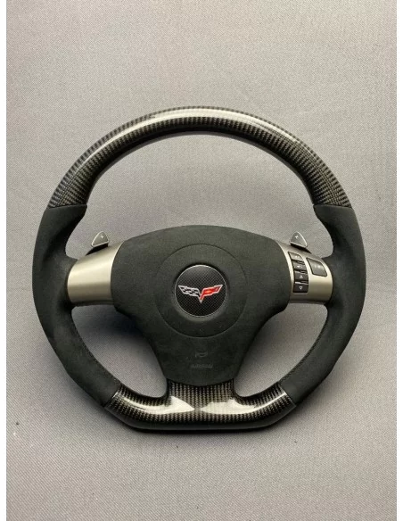  - Steering Wheels - Kierownica Chevrolet Corvette С6 Carbon Alcantara - 1 - Zmień swoje wrażenia z jazdy dzięki kierownicy Chev