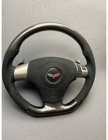  - Steering Wheels - Kierownica Chevrolet Corvette С6 Carbon Alcantara - 3 - Zmień swoje wrażenia z jazdy dzięki kierownicy Chev