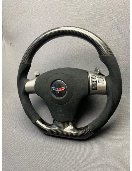  - Steering Wheels - Kierownica Chevrolet Corvette С6 Carbon Alcantara - 7 - Zmień swoje wrażenia z jazdy dzięki kierownicy Chev