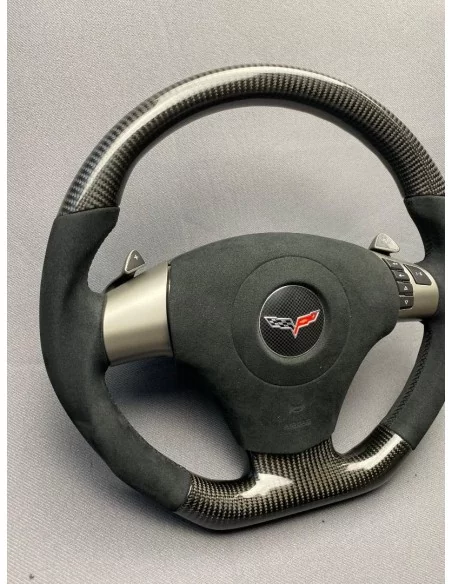  - Steering Wheels - Kierownica Chevrolet Corvette С6 Carbon Alcantara - 12 - Zmień swoje wrażenia z jazdy dzięki kierownicy Che