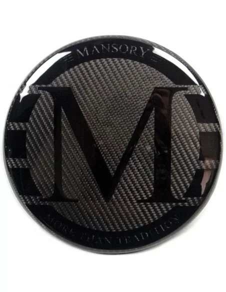  - logo & Emblems - Carbonfaser Mansory Kühlergrill Emblem Logo für Mercedes-Benz G-Wagon G-Klasse W463 - 3 - Veredeln Sie Ihren