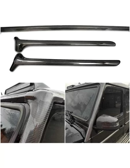  - Mercedes-Benz - Carbon fiber front window frame Covers (A pillar) for Mercedes-Benz G-Class W463 - 1 - Upgrade your Mercedes-