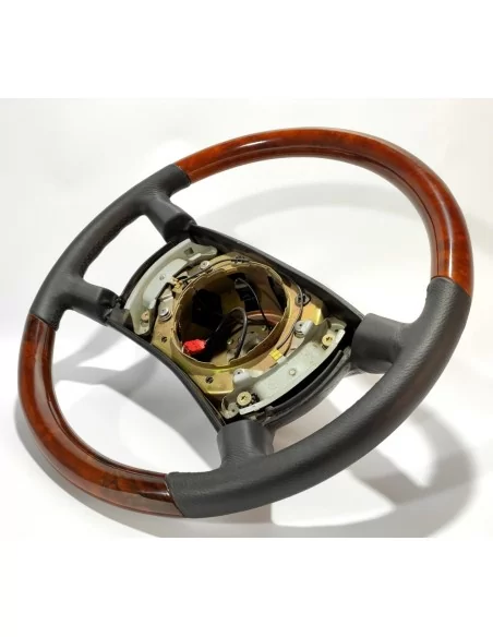  - Steering Wheels - Mercedes-Benz W126 S126 W124 W201 Original Wooden Steering Wheel - 4 - Buy Mercedes-Benz W126 S126 W124 W20