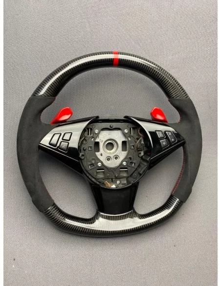  - Steering Wheels - Kierownica BMW E60 E63 E61 Carbon Alcantara - 7 - Popraw swoje wrażenia z jazdy dzięki kierownicy BMW E60 E