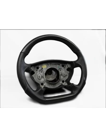  - Steering Wheels - Mercedes-Benz G CLK E CLS Class W209 W211 W219 W463 Steering Wheel Carbon Leather - 3 - Elevate your Merced