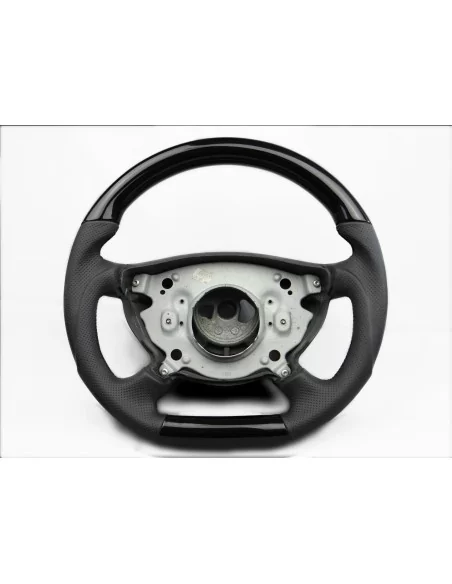  - Steering Wheels - 梅赛德斯-奔驰 G CLK E CLS 级 W209 W211 W219 W463 黑色真皮方向盘 - 1 - 这款优雅的黑色真皮方向盘适用于 G、CLK、E 和 CLS 级车型 W209、W211、W219 和 