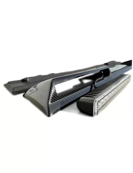  - Mercedes-Benz - Carbon Fiber Front Brabus Roof Spoiler with LEDs for Mercedes-Benz W463 G-Wagon - 6 - Elevate your Mercedes-B