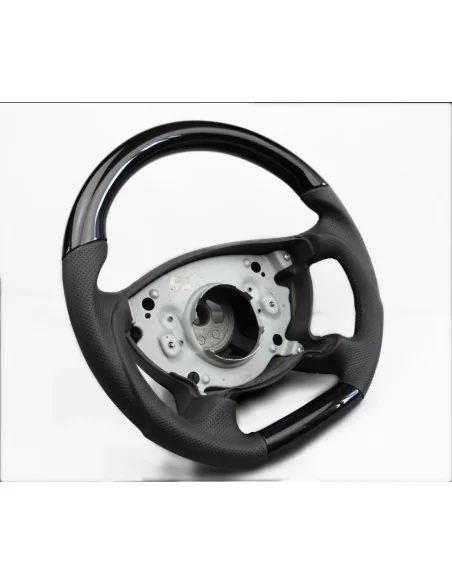  - Steering Wheels - 梅赛德斯-奔驰 G CLK E CLS 级 W209 W211 W219 W463 黑色真皮方向盘 - 3 - 这款优雅的黑色真皮方向盘适用于 G、CLK、E 和 CLS 级车型 W209、W211、W219 和 