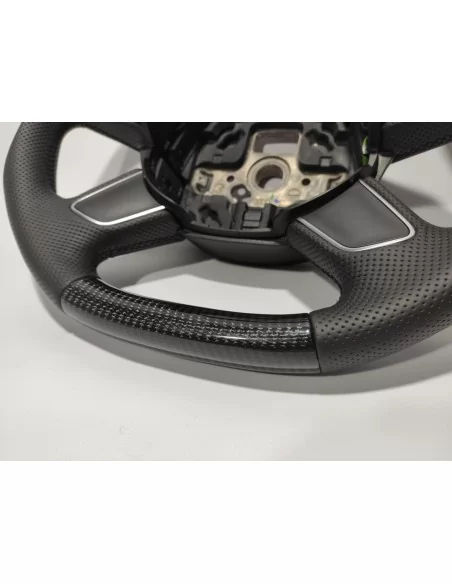  - Steering Wheels - Audi A4 B8 Q5 Q7 kierownica skóra węglowa - 5 - Audi A4 B8 Q5 Q7 kierownica skóra węglowa