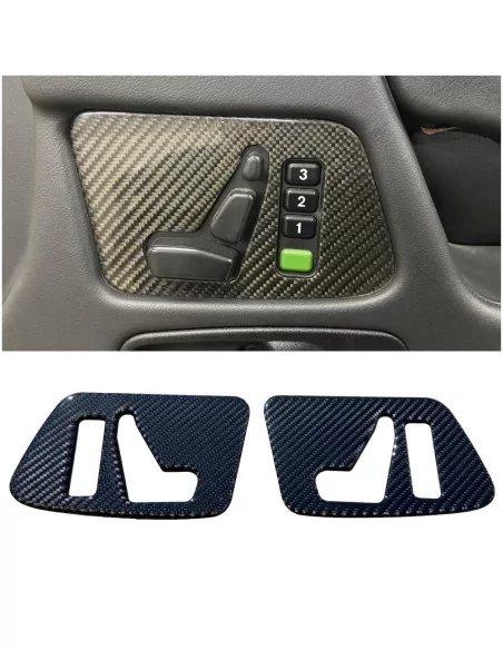  - Mercedes-Benz - Carbon fiber side interior door panels buttons covers for Mercedes-Benz G-Wagon W463 - 1 - Upgrade your Merce