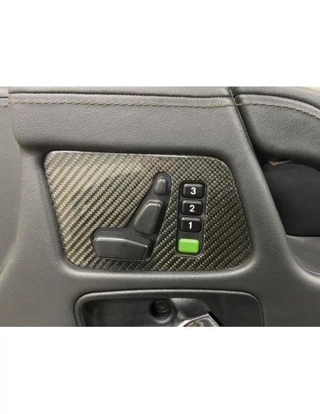  - Mercedes-Benz - Carbon fiber side interior door panels buttons covers for Mercedes-Benz G-Wagon W463 - 2 - Upgrade your Merce