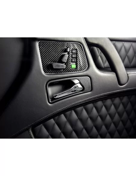  - Mercedes-Benz - Carbon fiber side interior door panels buttons covers for Mercedes-Benz G-Wagon W463 - 3 - Upgrade your Merce