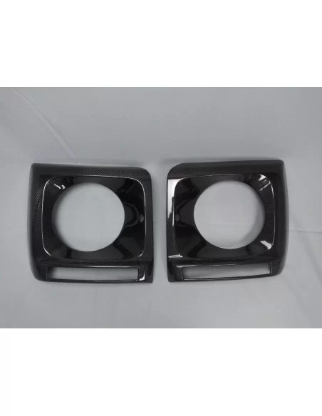  - Mercedes Benz - Cubiertas de fibra de carbono para faros delanteros Juego de 2 piezas para Mercedes-Benz W463 G-Wagon - 11 - 