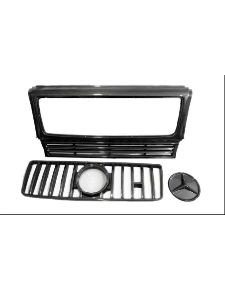  - Mercedes Benz - Kohlefaser Frontgrill W463 bis W463A für Mercedes-Benz G-Wagon 3er Set - 2 - Rüsten Sie Ihren Mercedes-Benz G