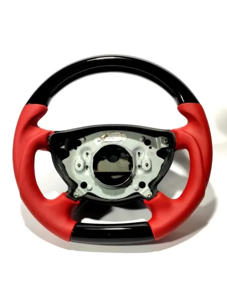  - Steering Wheels - Mercedes-Benz G CLK E CLS SL клас W209 W211 W219 W463 Кермо карбоновий червоний Шкіра - 8 - Купуйте кермо M