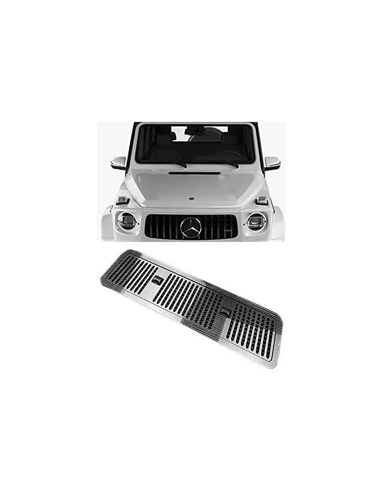  - Mercedes-Benz - Carbon fiber hood washer cover for Mercedes-Benz W463A G-Class - 1 - Buy Carbon Fiber Hood Washer Cover for M