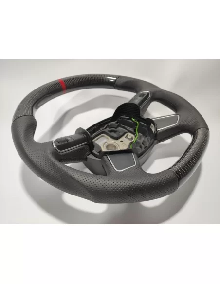  - Steering Wheels - Audi A4 B8 Q5 Q7 Кермо з карбонової шкіри - 7 - Купити Audi A4 B8 Q5 Q7 Рульове колесо з карбонової шкіри в