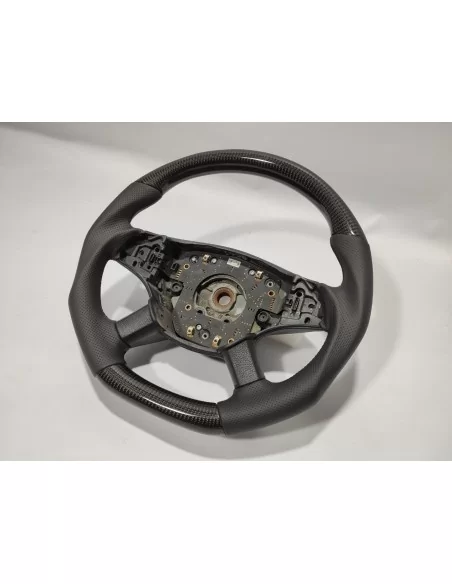  - Steering Wheels - Mercedes-Benz ML W164 GL X164 R W251 Class Steering Wheel Carbon Fiber Black Leather - 2 - Enhance your ML 