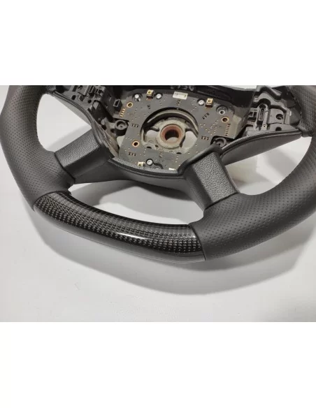  - Steering Wheels - Kierownica Mercedes-Benz ML W164 GL X164 R W251 Class z włókna węglowego i czarnej skóry - 4 - Kierownica M