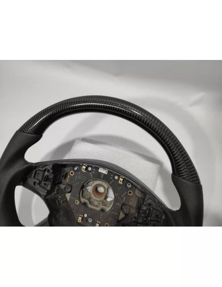  - Steering Wheels - Kierownica Mercedes-Benz ML W164 GL X164 R W251 Class z włókna węglowego i czarnej skóry - 5 - Kierownica M