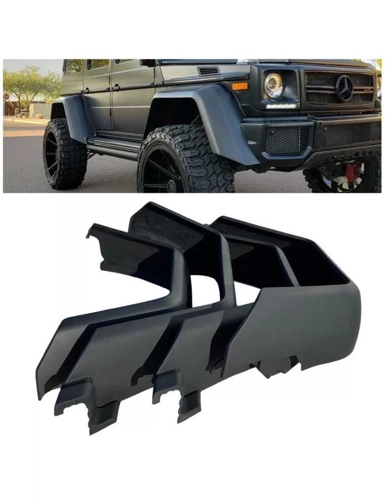  - Mercedes Benz - Fiberglas-Kotflügelverbreiterungen Brabus für Mercedes-Benz W463 4x4 Squared - 1 - Veredeln Sie Ihren Mercede