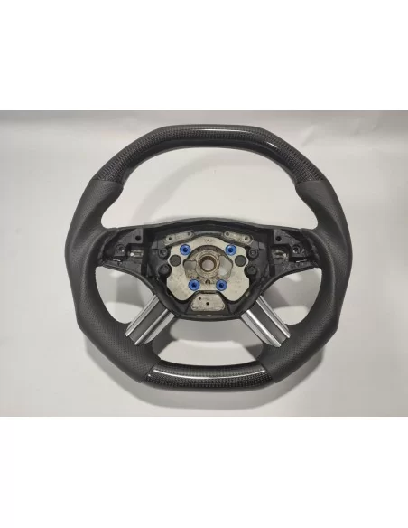  - Steering Wheels - Kierownica Mercedes-Benz ML W164 GL X164 R W251 Class z włókna węglowego i czarnej skóry - 1 - Kierownica M