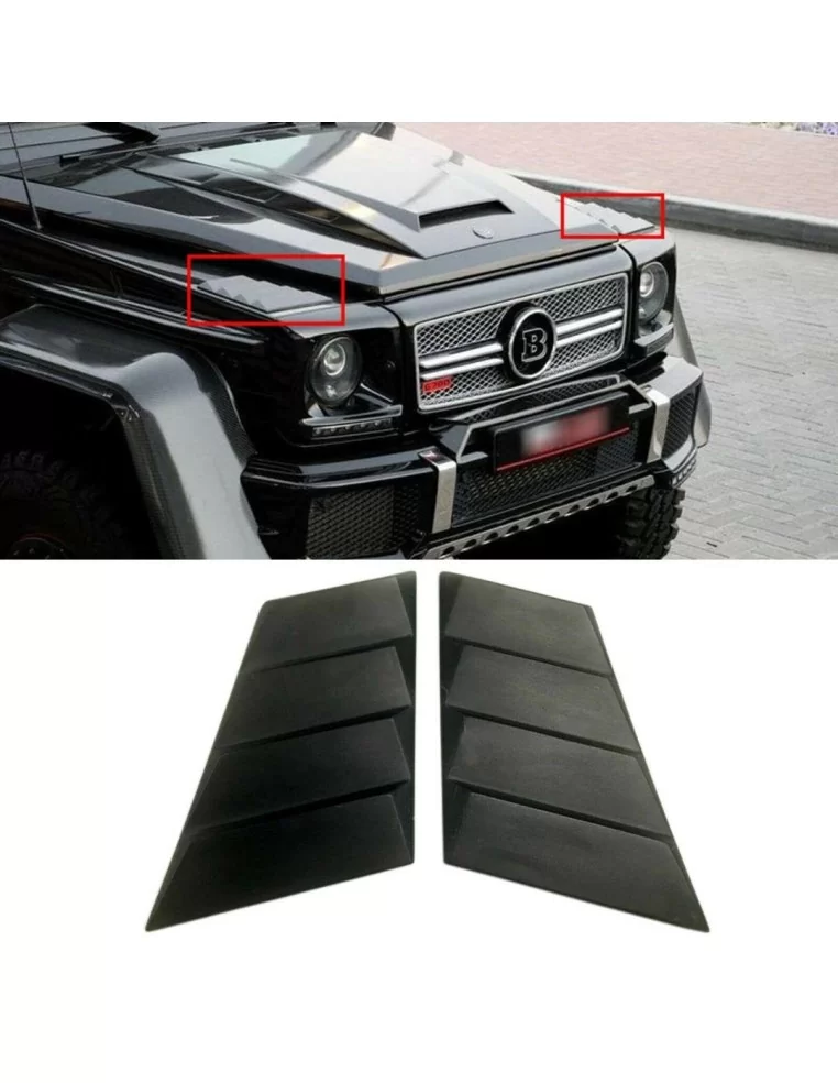  - Mercedes-Benz - Fiberglass fenders upper trim Brabus for Mercedes W463 G-Wagon G63 G500 - 1 - Elevate your Mercedes W463 G63 