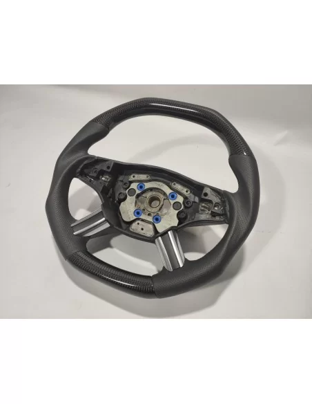  - Steering Wheels - Mercedes-Benz ML W164 GL X164 R W251 Class Steering Wheel Carbon Fiber Black Leather - 2 - Upgrade your Mer