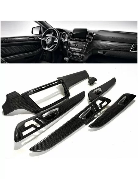  - Mercedes-Benz - Mercedes-Benz GLE C292 Interior Carbon Panels Trim 8 pcs Set - 1 - Buy Mercedes-Benz GLE C292 Interior Carbon