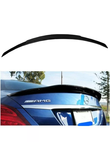  - Mercedes Benz C-Class 2014-2018 (W205) - Mercedes-Benz W205 C-Klasse Heckkofferraum Carbon Spoiler - 1 - Veredeln Sie Ihre Me