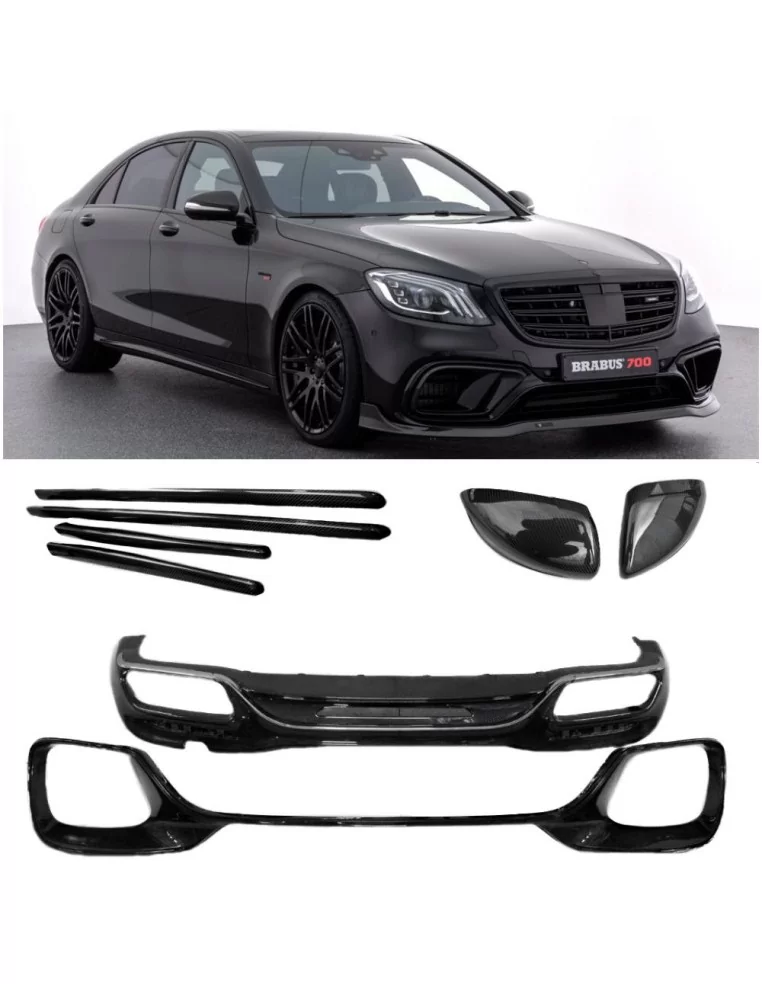  - Mercedes Benz - Mercedes-Benz W222 Carbon Full Exterior Bodykit 8-częściowy zestaw - 1 - Kup Mercedes-Benz W222 Carbon Full E