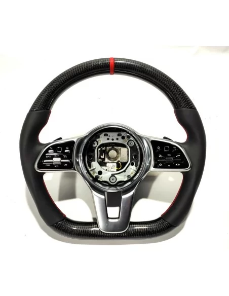  - Steering Wheels - Kierownica Mercedes-Benz 2014+ S G E C CLS GLE Włókno węglowe Czarna skóra - 1 - Kierownica Mercedes-Benz 2