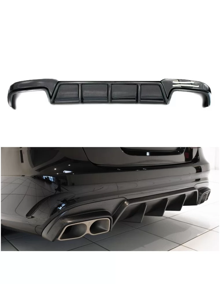  - Mercedes-Benz - Mercedes-Benz W212 Rear Carbon Diffuser - 1 - Elevate your Mercedes W212's aesthetics with this rear carbon d