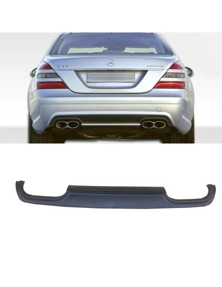  - Mercedes-Benz - Mercedes-Benz S-Class W221 Rear Fiberglass Diffuser - 1 - Buy Mercedes-Benz S-Class W221 Rear Fiberglass Diff