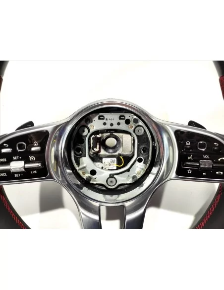  - Steering Wheels - Mercedes-Benz 2014+ S G E C CLS GLE Кермо з вуглецевого волокна чорна шкіра - 6 - Покрасьте свій Mercedes-B