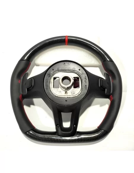  - Steering Wheels - Kierownica Mercedes-Benz 2014+ S G E C CLS GLE Włókno węglowe Czarna skóra - 10 - Kierownica Mercedes-Benz 