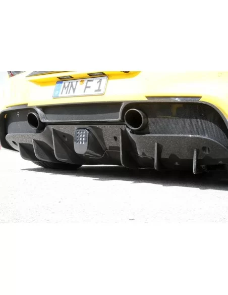  - Ferrari - Ferrari 488 Rear Bumper Carbon diffuser - 2 - Transform your Ferrari 488's rear aesthetics and performance with thi