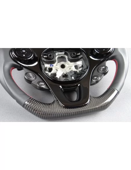  - Steering Wheels - 奔驰 Smart 453 Fortwo Forfour 碳皮方向盘 - 5 - 梅赛德斯 Smart 453 Fortwo Forfour 方向盘为您的座驾升级，高品质碳纤维皮革带来时尚触感！✉️✏️