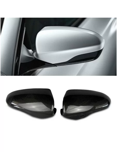  - BMW - BMW F06 F10 F12 F13 2012-17 Mirrors Carbon Covers Caps 2pcs Set - 2 - Enhance your BMW F06 F10 F12 F13 with these sleek