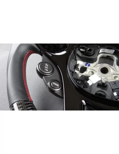  - Steering Wheels - 奔驰 Smart 453 Fortwo Forfour 碳皮方向盘 - 10 - 梅赛德斯 Smart 453 Fortwo Forfour 方向盘为您的座驾升级，高品质碳纤维皮革带来时尚触感！✉️✏️