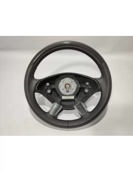  - Steering Wheels - 梅赛德斯-奔驰 Vito VIANO W639 10-2014 黑色碳纤维真皮方向盘 - 1 - 使用适用于梅赛德斯威霆 W639（2010-2014 年）的碳纤维黑色真皮方向盘，提升您的驾驶体验。时尚、舒适！✉️